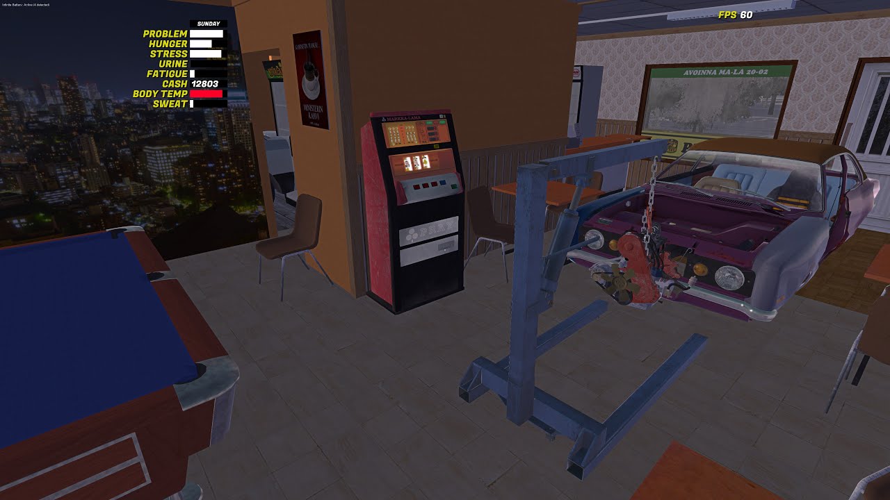 I found a new garage in My Winter Car