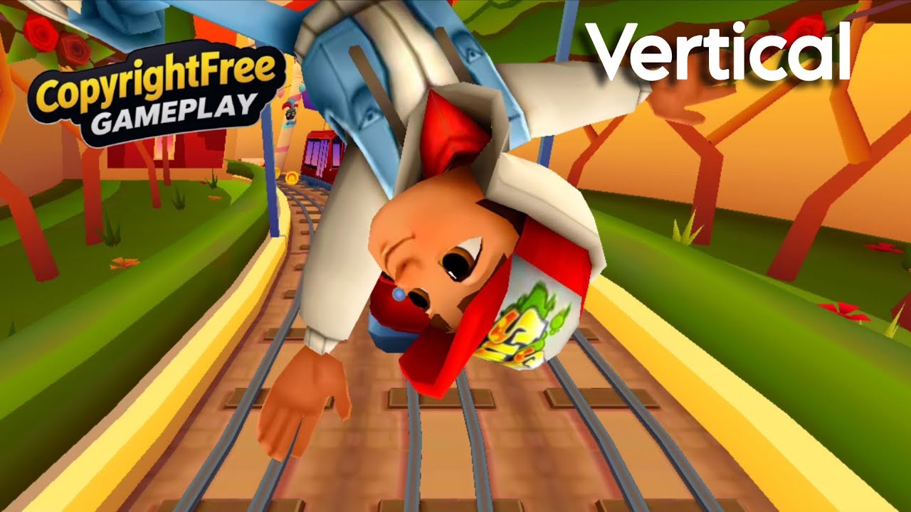 Subway Surfers (2025) - Gameplay | No Copyright [4K 16x9] | Vertical | [1]