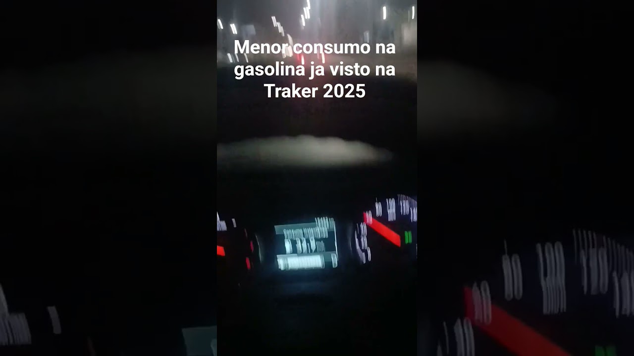 24 km por litro na tracker 2025 recorde brasileiro aprenda o macete. #consumo #gasolina #tracker25