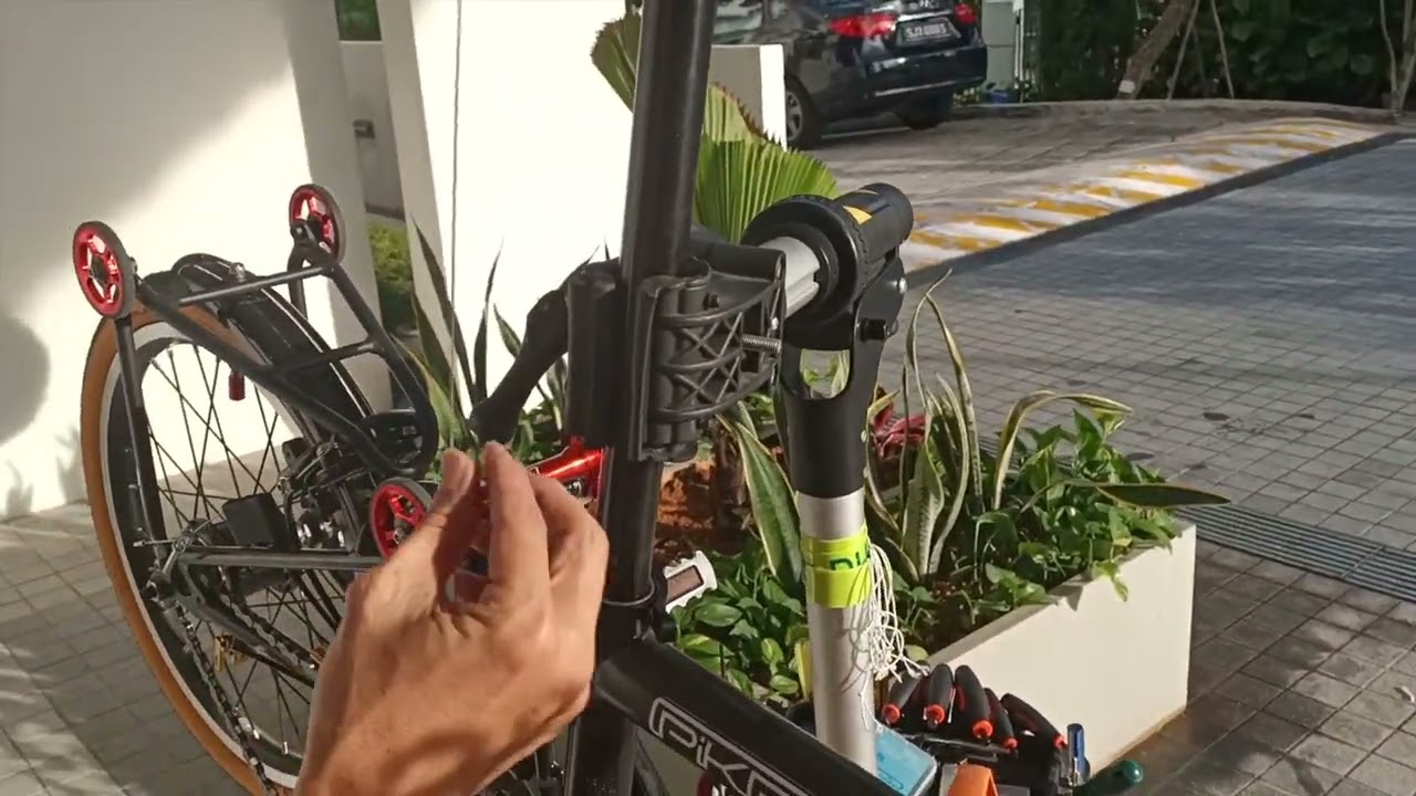 V#8 Aceoffix Gear System Assembly for Brompton (Trifold)