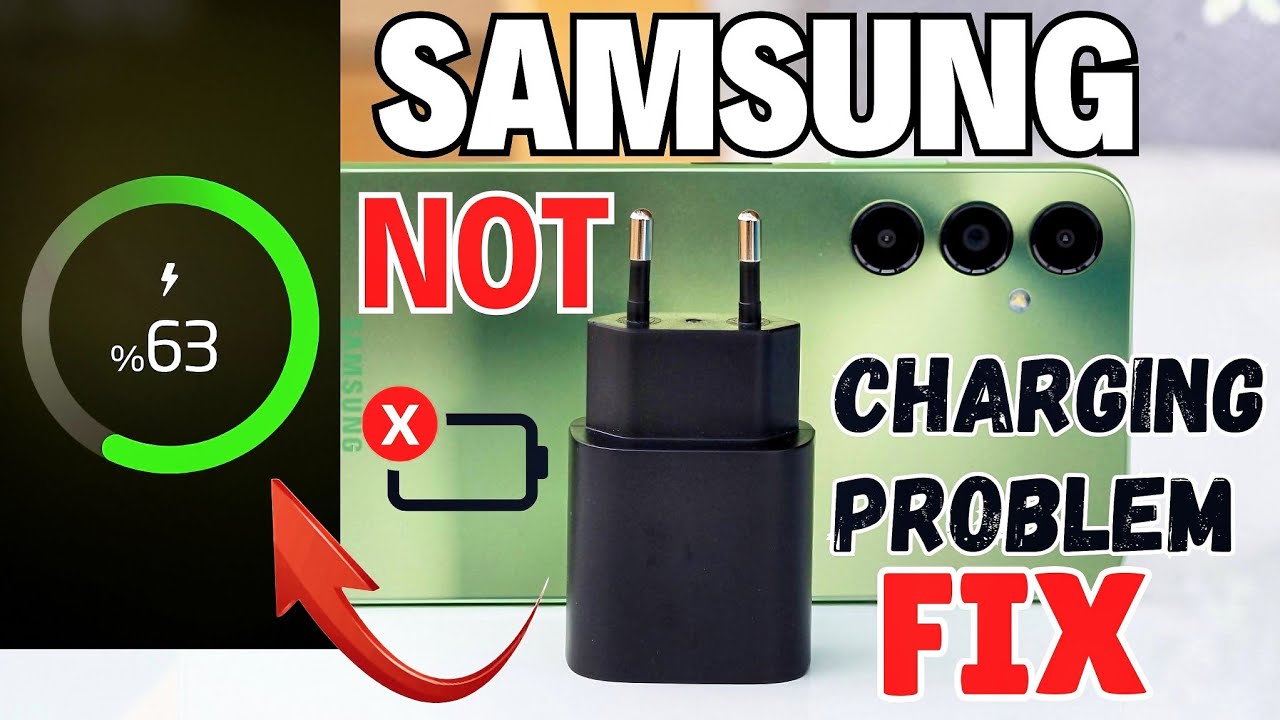 How To Fix Samsung Not Charging problem /  Samsung A05S Charging Problem Solution