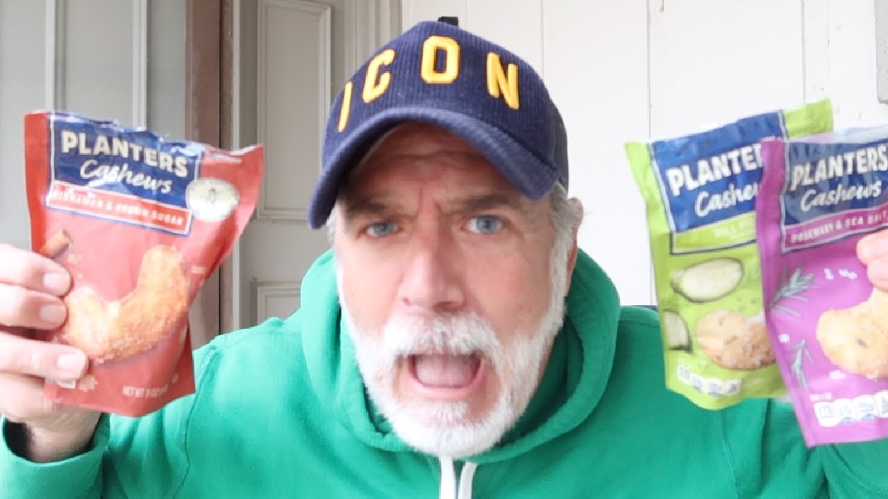TRYING WEIRD FLAVORED CASHEWS!