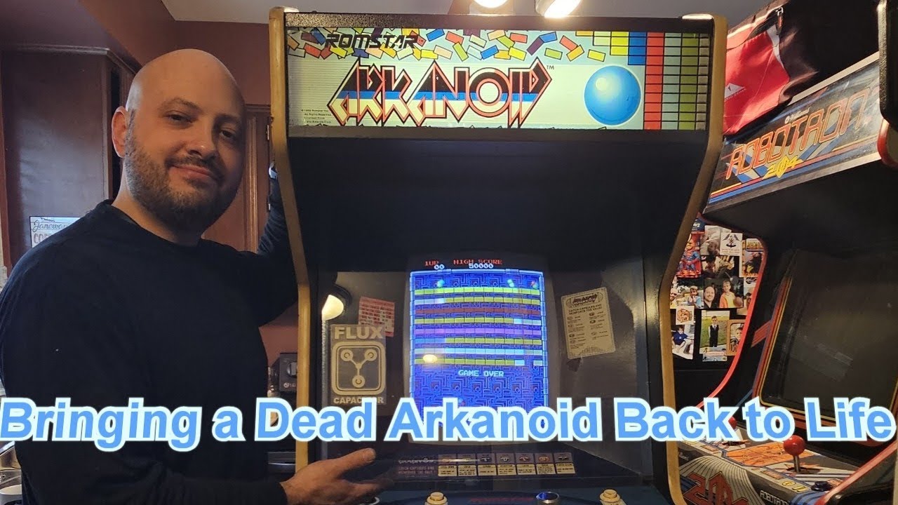 Купил неработающий Arkanoid. Давайте починим его вместе!