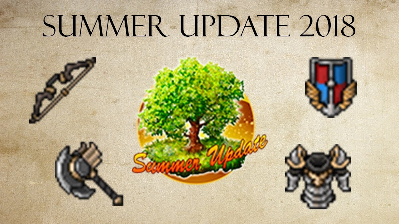 Tibia - Summer Update 2018 - Test Server Privado