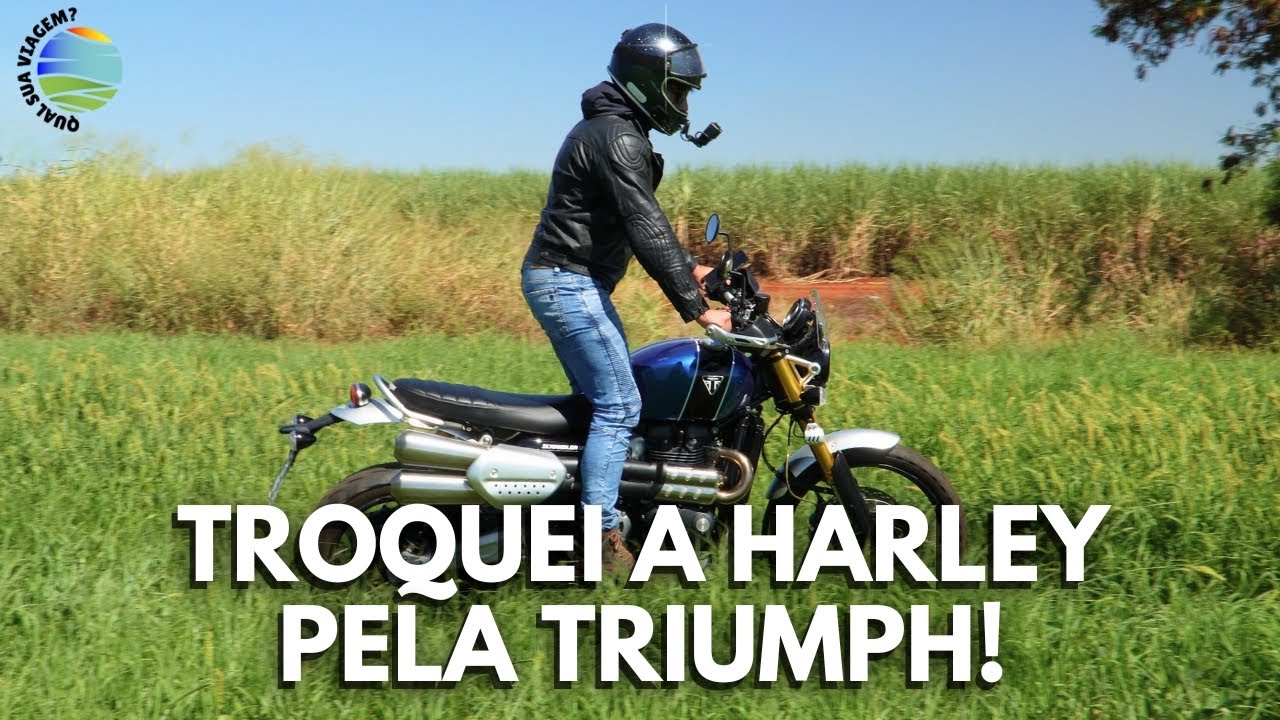 POR QUE TROQUEI A HARLEY E A HONDA ADV PELA TRIUMPH SCRAMBLER?