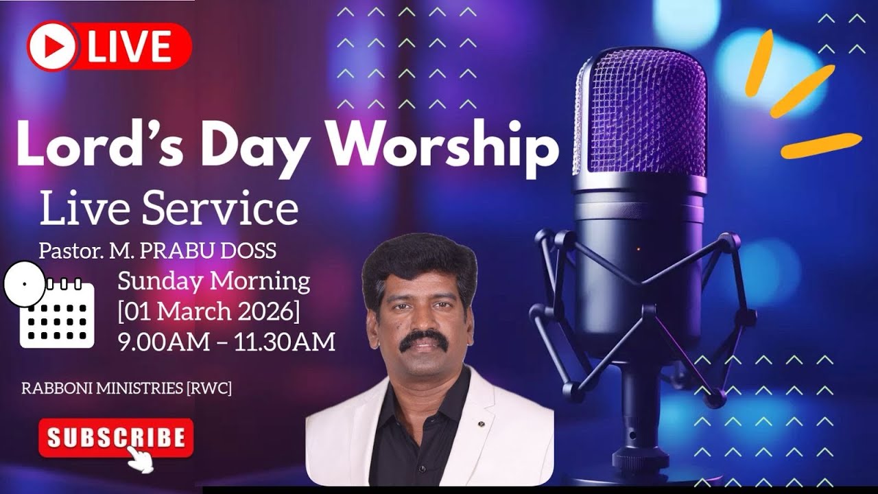 Sunday Service / Live Check 08/03/2026
