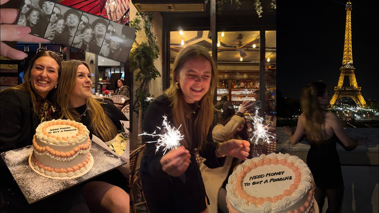 #vlog || Birthday week in Paris 💌🥂🍾