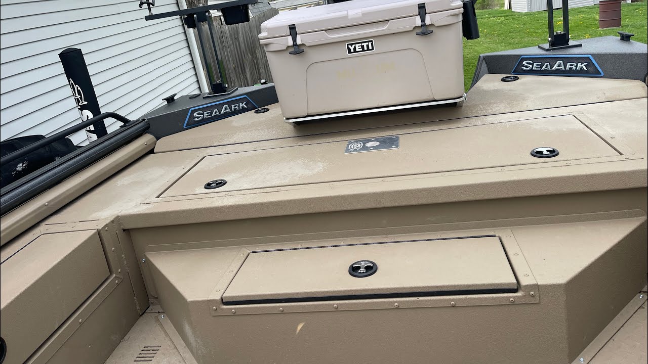 Ultimate boat storage solution! (Seaark sinker step)