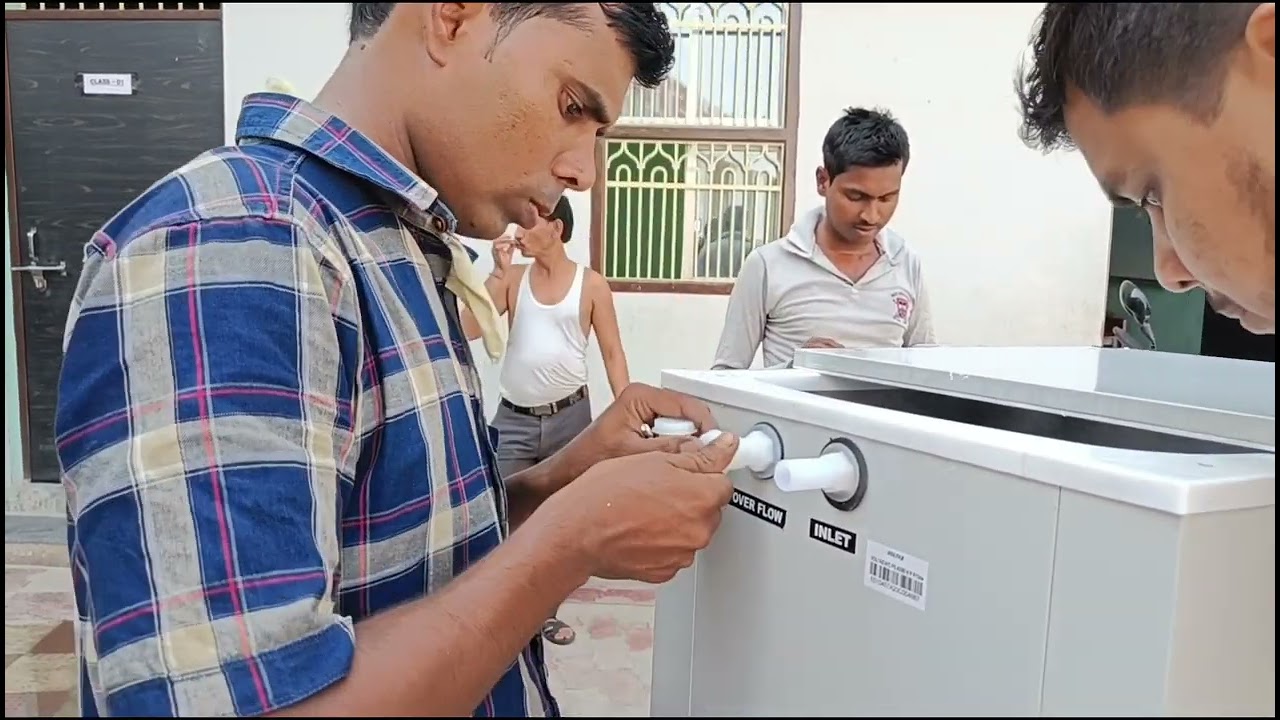 How to install Voltas water cooler ?