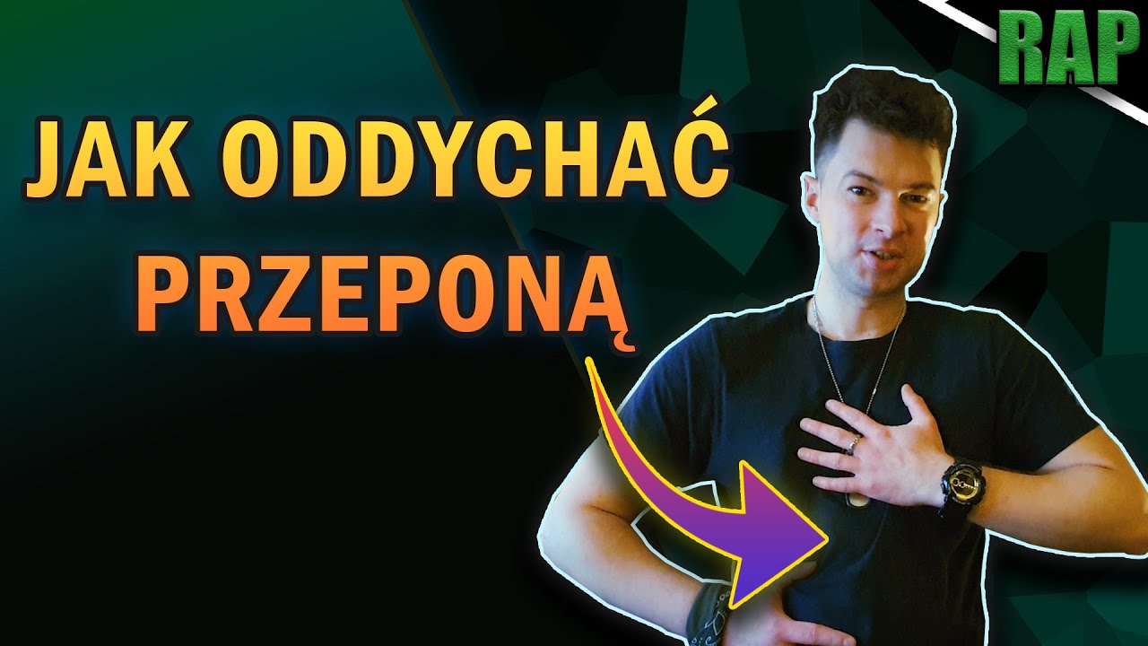 Jak oddychać przeponą? Sposób na długie rapowanie na jednym oddechu