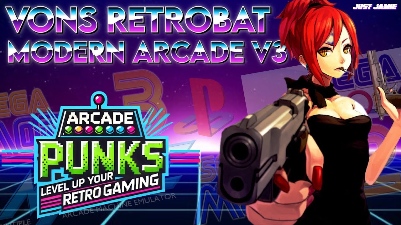 Von's Retrobat Modern Arcade V3 Showcase 2025 #Retrobat #arcadegames #emulator