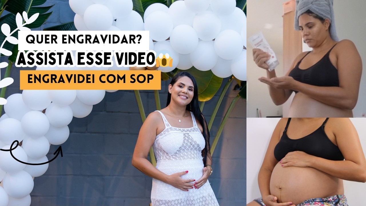 COMO CONSEGUI ENGRAVIDAR?  LETROZOL+ OVIDREL |COMO FOI O CICLO DO POSITIVO #sop #gravidez