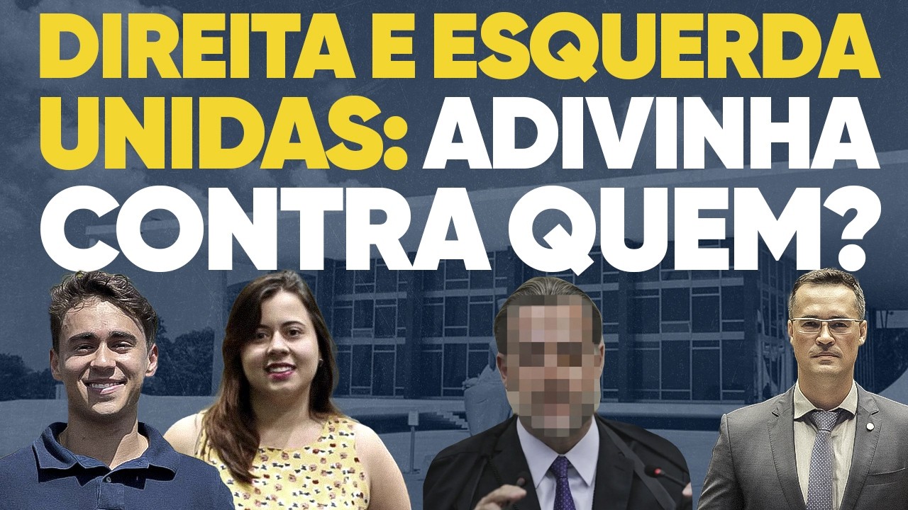 Ele conseguiu o impossível: unir a esquerda e a direita! Adivinhe quem é!