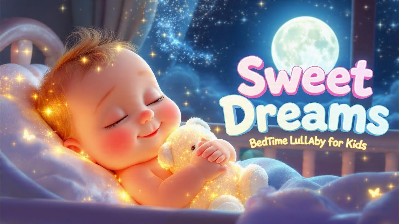 “🌙 Sleepy Baby Lullaby – Gentle Bedtime Music for Kids |@rhymesofwonder