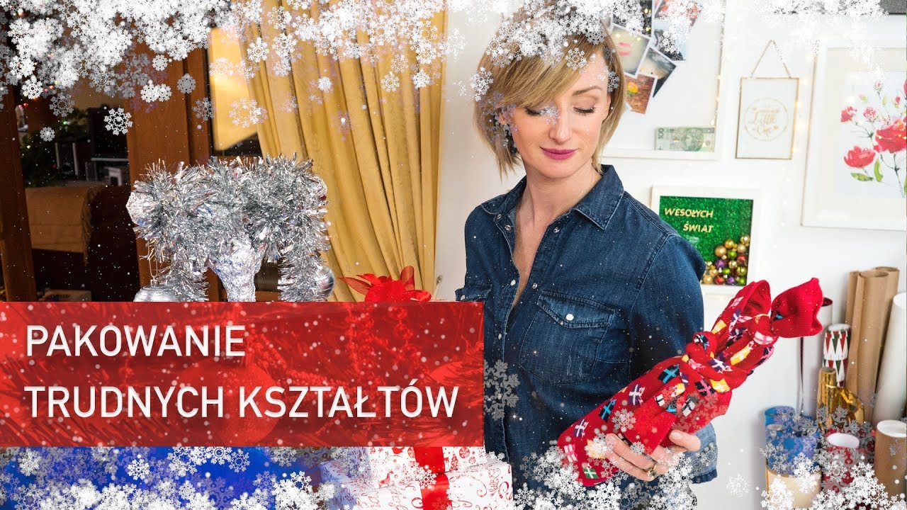 Pakowanie prezentów o trudnych kształtach | Ula Pedantula #108