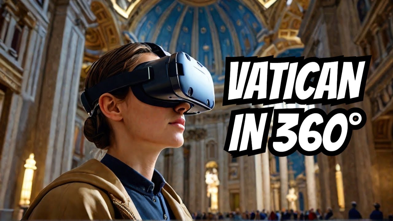 360&deg; VR Walking Tour of the Vatican & St. Peter's Basilica | Explore Vatican City