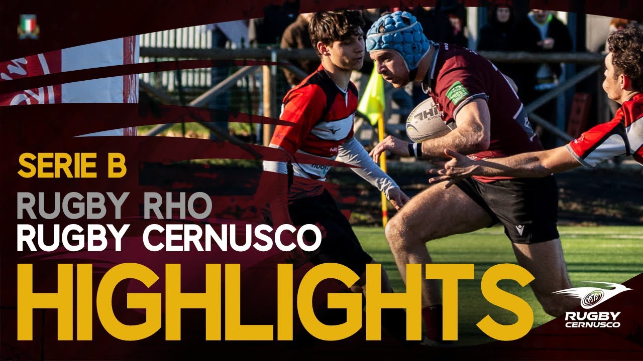 Rugby Rho v Rugby Cernusco | 11.01.2026 | Highlights