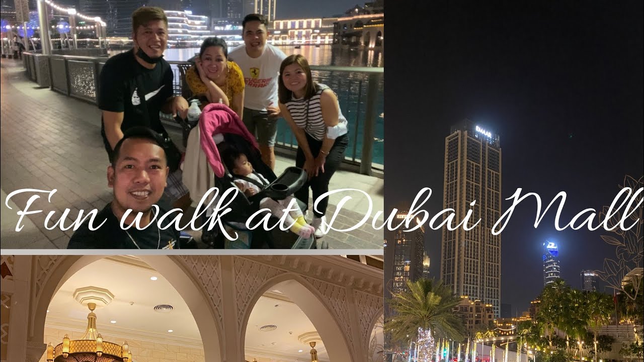 Fun Walk at Dubai Mall | #Dubaimall #Dubai