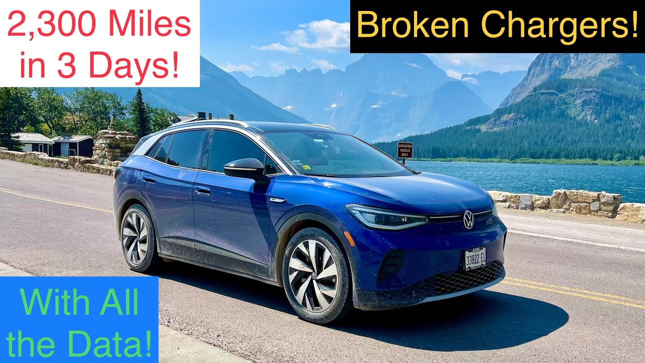 Huge 4,600 mile Volkswagen ID.4 Road Trip from Chicago to Montana! Episode 3
