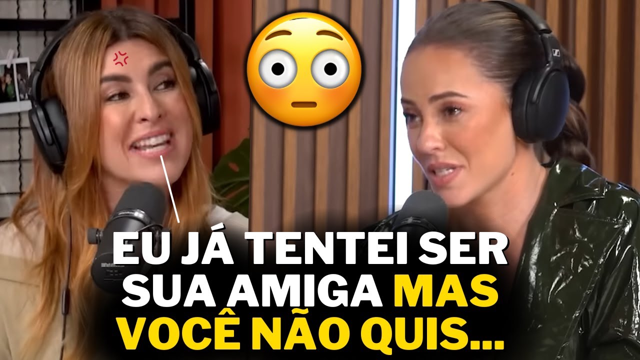 FE PAES LEME SENDO SINCERA AO VIVO COM A PAOLLA OLIVEIRA😳 | PodcatsDelas Cortes