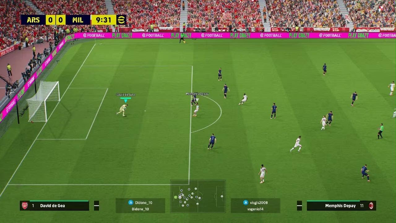 Arsenal vs Milan conference