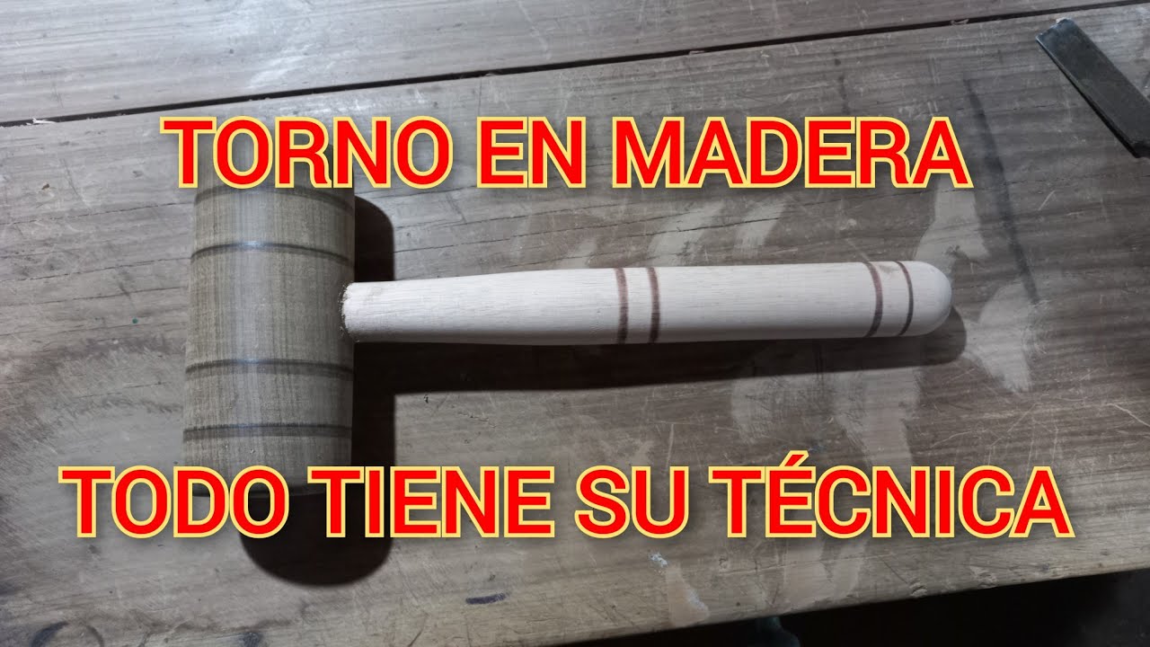 COMO TORNEAR MASETA DE MADERA TODO TIENE SU TÉCNICA