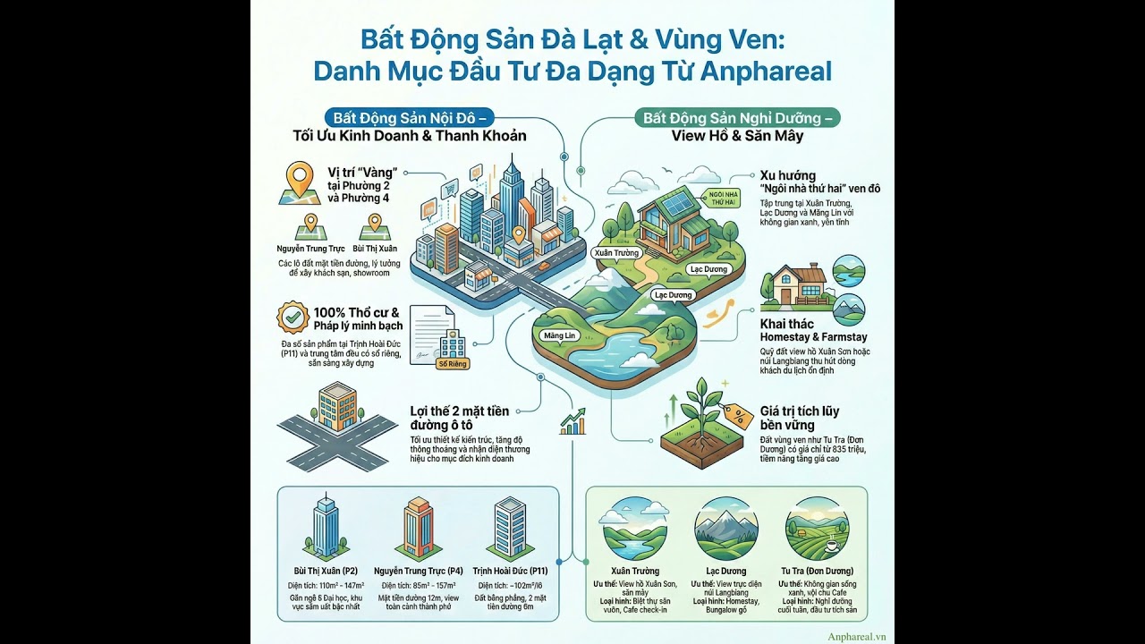 Mổ Xẻ BĐS Phân Khúc Nghỉ Dưỡng - Tâm Điểm Măng Lin, Xuân Thọ & Tiềm Năng Mới ...