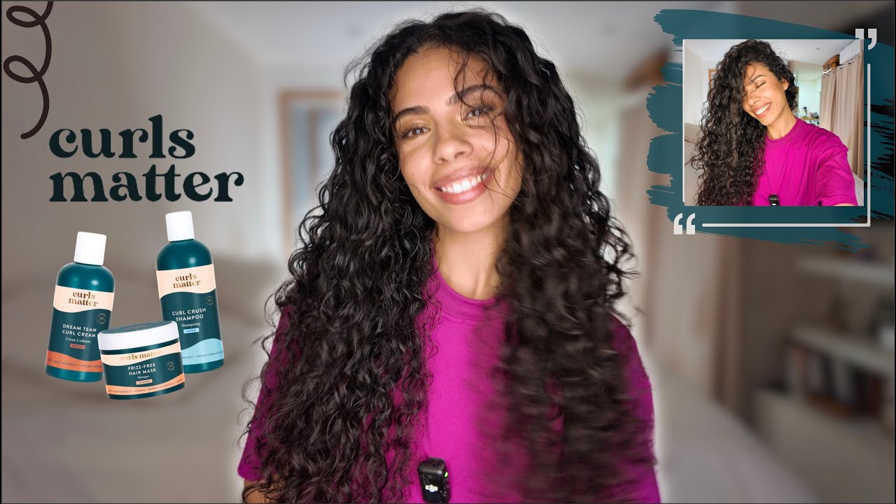 TEST D'UNE NOUVELLE GAMME CHEVEUX BOUCLÉS Curls Matter