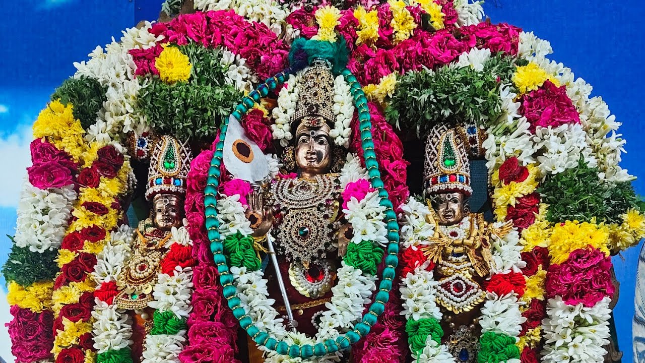 நாட்டரசன்கோட்டை சிவன் கோவில் வள்ளி தேவசேனா சமேத சுப்ரமணியசுவாமிக்கு இன்று திருக்கல்யாணம் நடைபெற்றது 