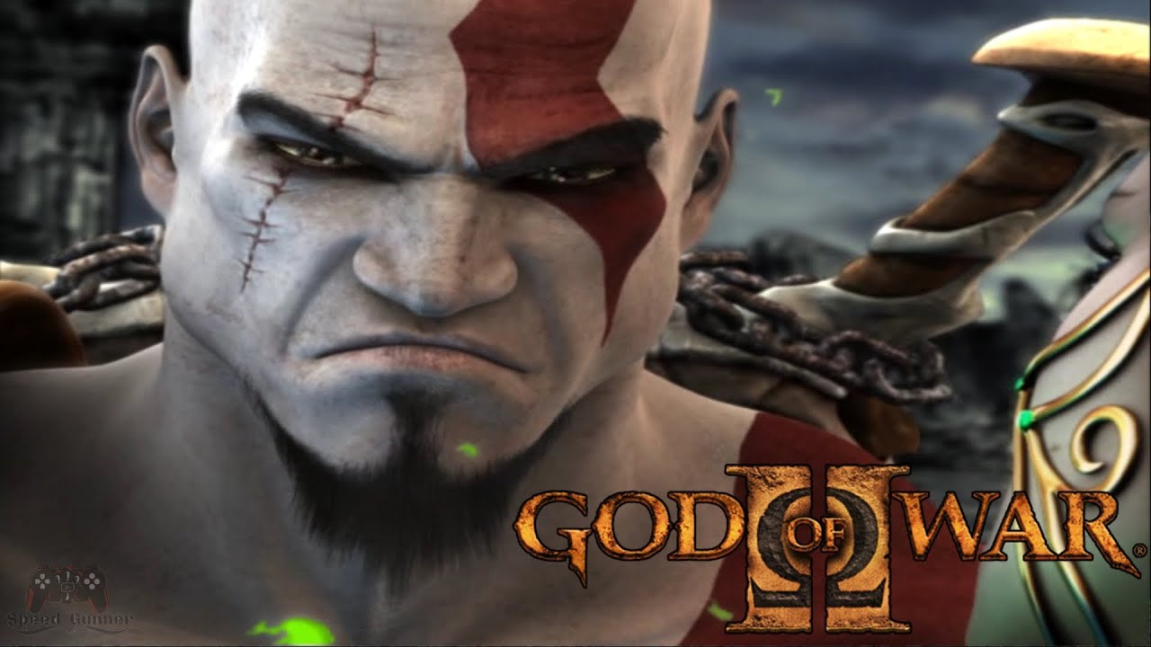 God of War 2 - VERY HARD NO UPGRADE SPEEDRUN (PS2 EMU)