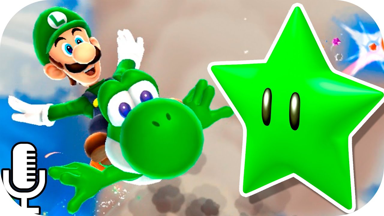 ✪ SUPER MARIO GALAXY 2 ✪ | Parte 58: [1/2] ¡LUIGI y Las ESTRELLAS VERDES del MUNDO 1!