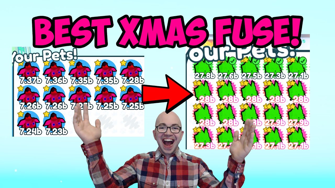 BEST FUSE for Christmas Update in Pet Simulator X (Roblox)