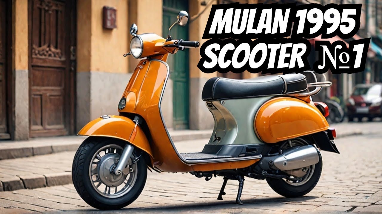 Qingqi mulan 1995  two-stroke scooter №1