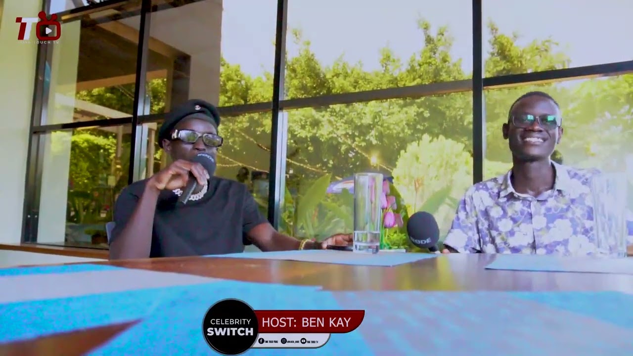 Blaq Toksy live on Tone touch tv Celebrity switch program hosted by Ben Kay. 