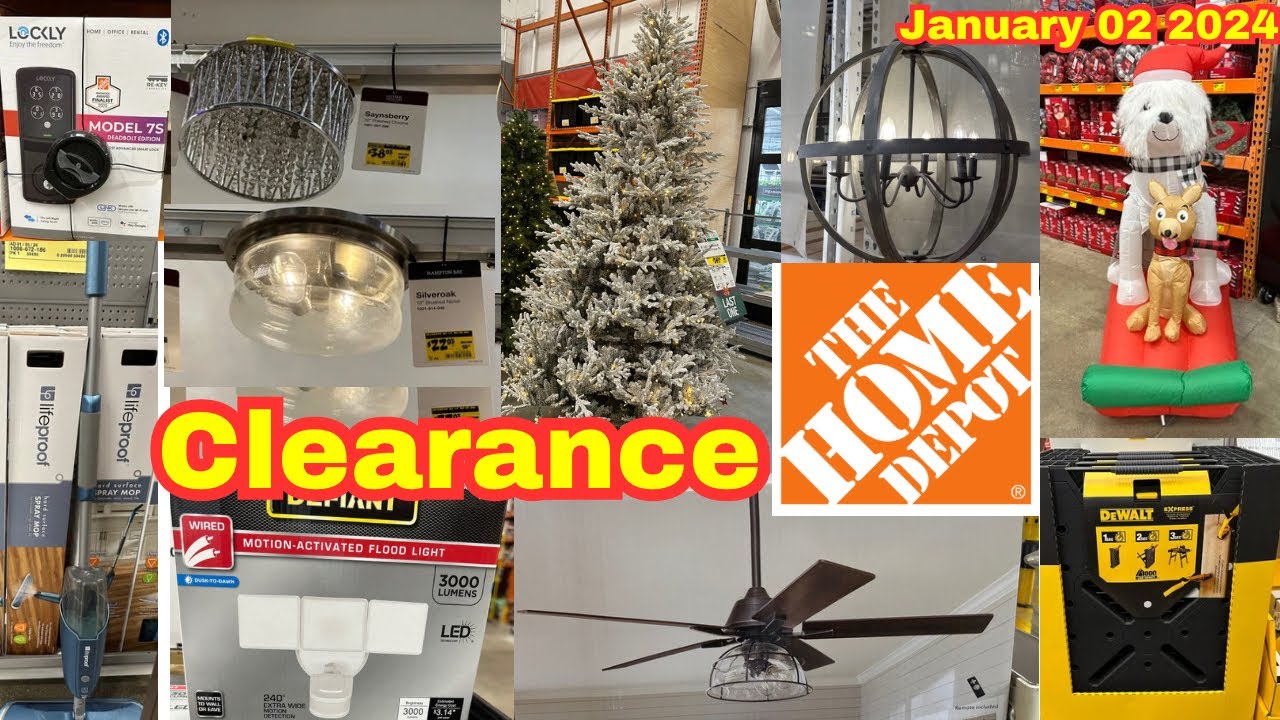 🔴 DON’T MISS OUT: THE HOME DEPOT’S CLEARANCE DELIVERS HOME IMPROVEMENT BLISS! 2024