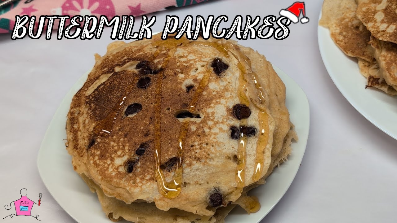 🎄EL MEJOR DESAYUNO PARA EL DÍA DE REYES // PANCAKES SÚPER ESPONJOSOS 🎄