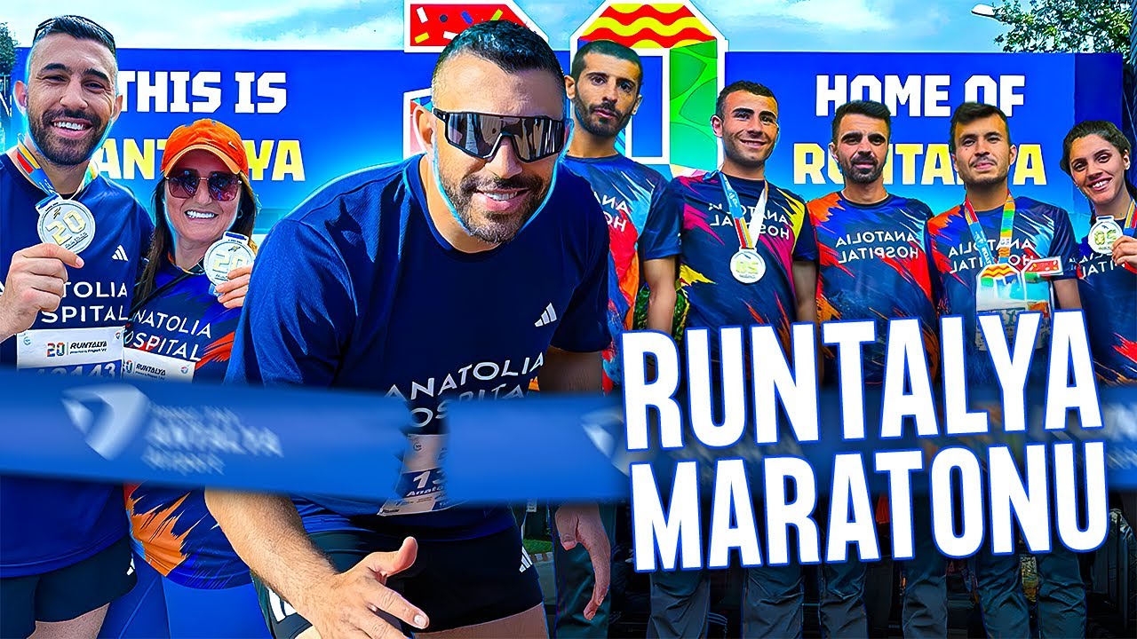 RUNTALYA 2025 MARATONU | 10K’DA ŞAMPİYON OLDUK! NELER YAŞANDI? | VLOG