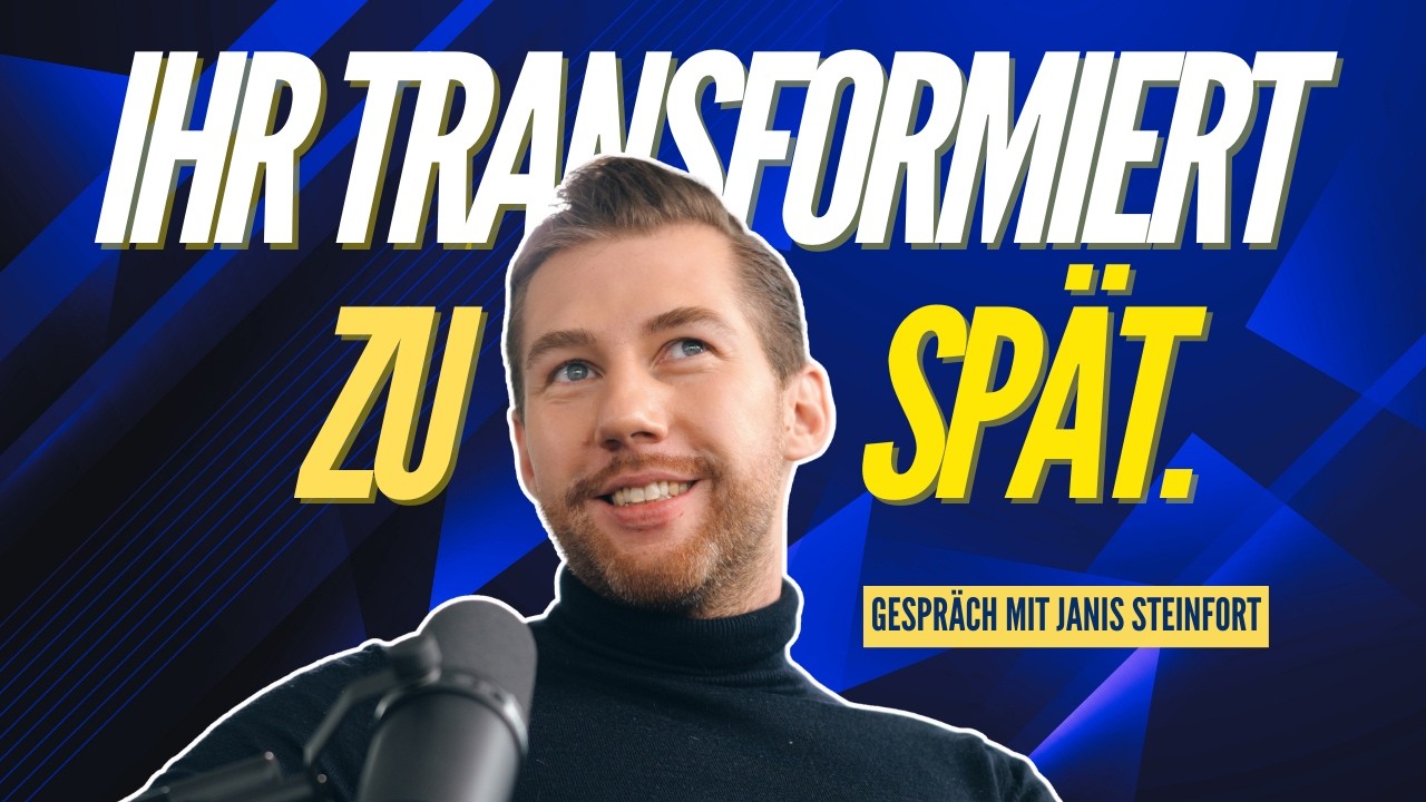 Transformation beginnt nicht in der Krise, sondern wenn’s noch läuft