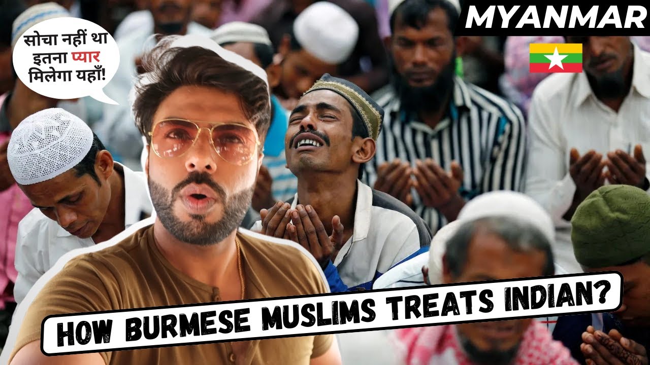 MYANMAR | How MUSLIMS and ROHINGYAS Live in BURMA | Bahudar Shah Zafar Tomb in YANGON