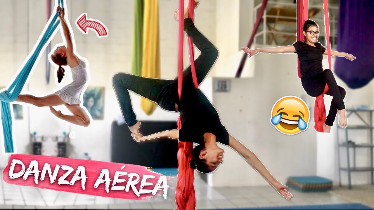 Michmoon Prueba la DANZA AÉREA por PRIMERA VEZ! | Michmoon