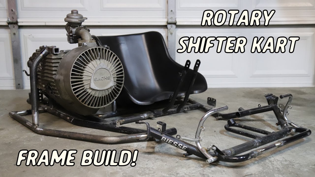 Rotary Shifter Kart Frame Build | Rotary Go Kart Build Part 4