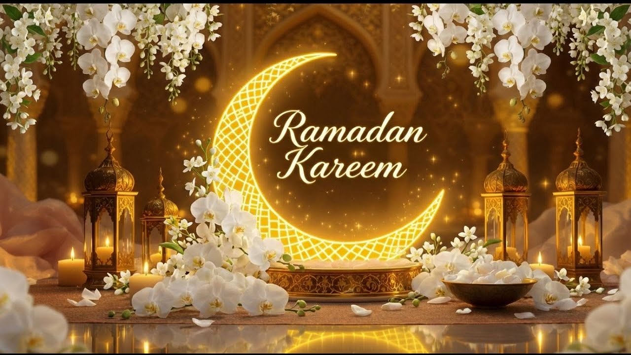 Ramadan Kareem 2026/1447 H 🌿 Calm & Serene Ramadan Night Instrumental Music