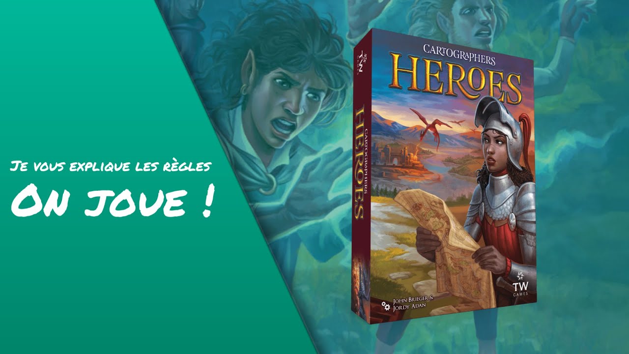 [ ON JOUE ] CARTOGRAPHERS HEROES | Partie 2 joueurs feat @gagaplayerone