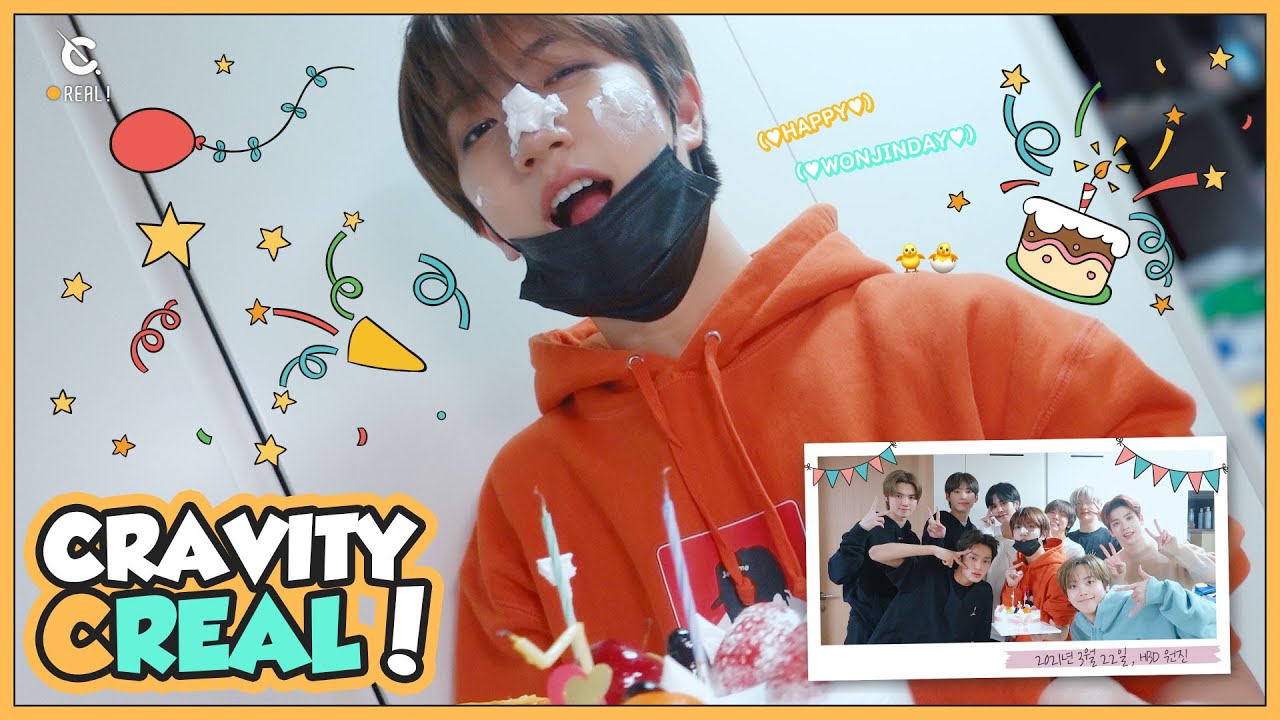 [C-Real] HAPPY WONJIN DAY (원진아 항상 너무 잘해주고 있어) l CRAVITY (크래비티)