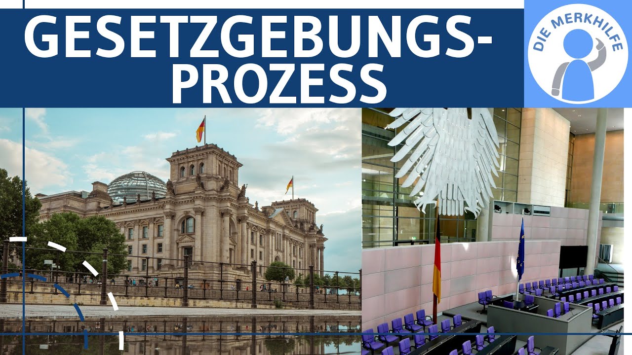 Gesetzgebungsprozess - Verfahren, Gesetzesinitiative, Bundestag, Bundesrat & Vermittlungsausschuss