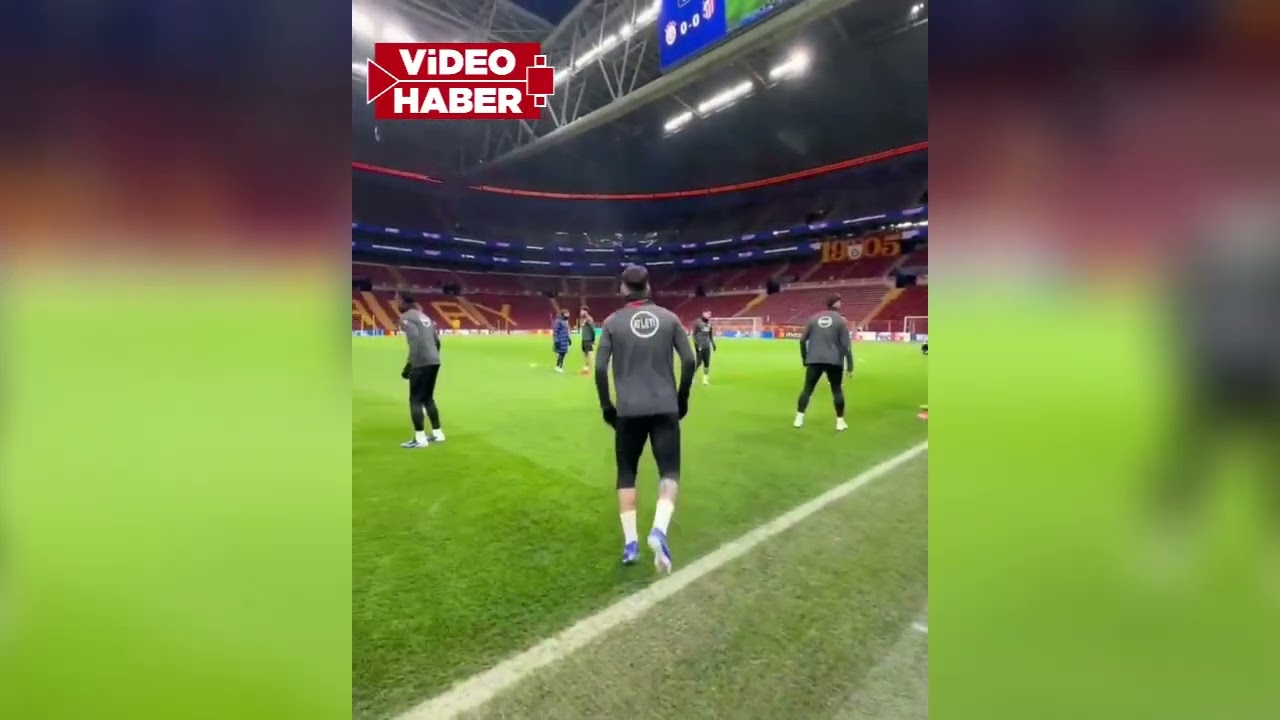 Sıra gecesi değil Şampiyonlar Ligi hazırlığı! Atletico Madrid Urfa türküsüyle sahada
