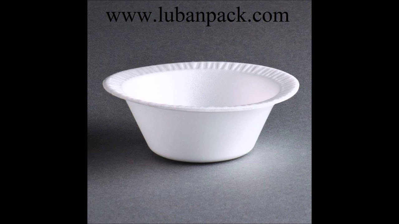 Foam Bowl, Disposable Soup Bowl, Bowl, Manufacturer - Luban Pack