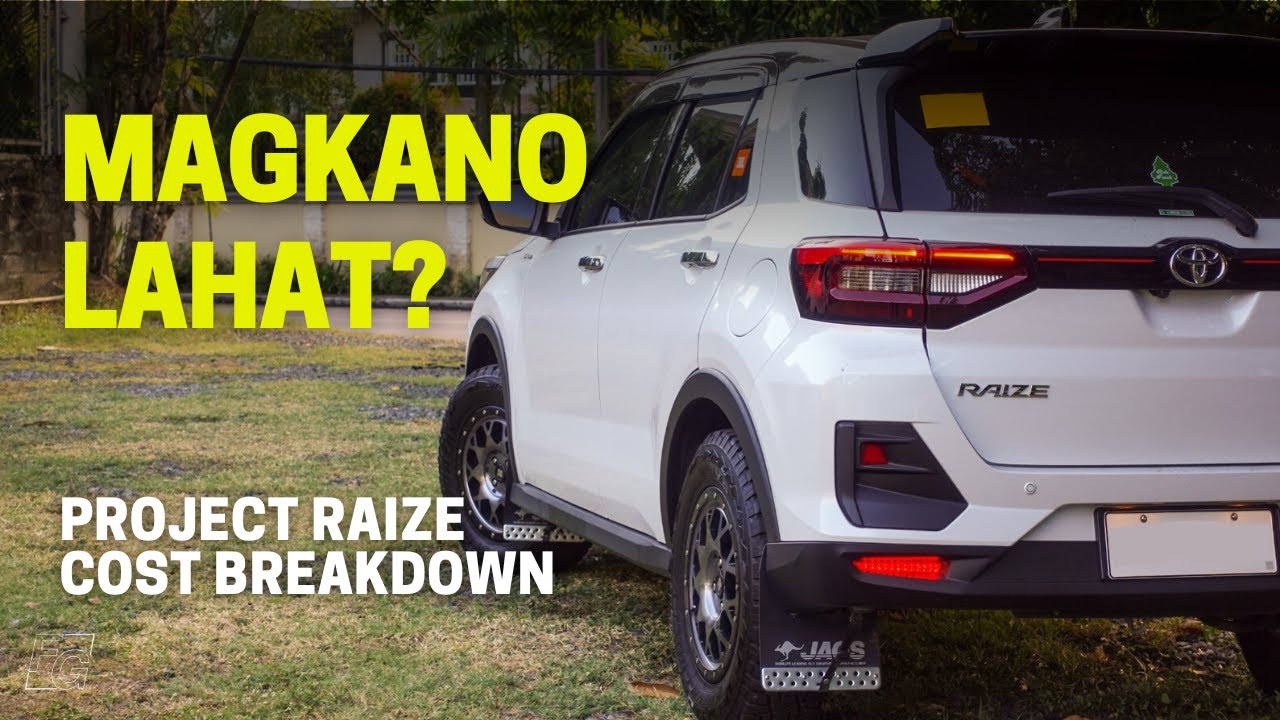 HOW MUCH DID WE SPEND? Toyota Raize Modifications Price Breakdown!