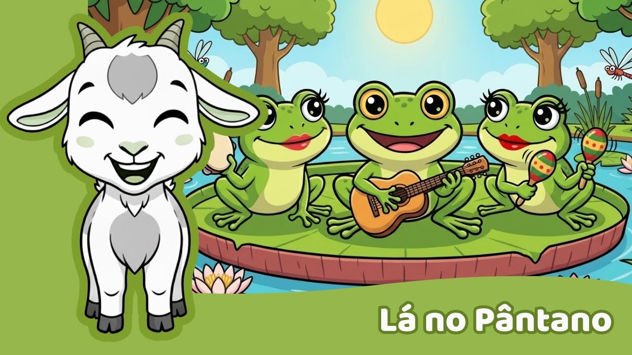Lá no Pântano - Infantil - Dan, o Bodinho