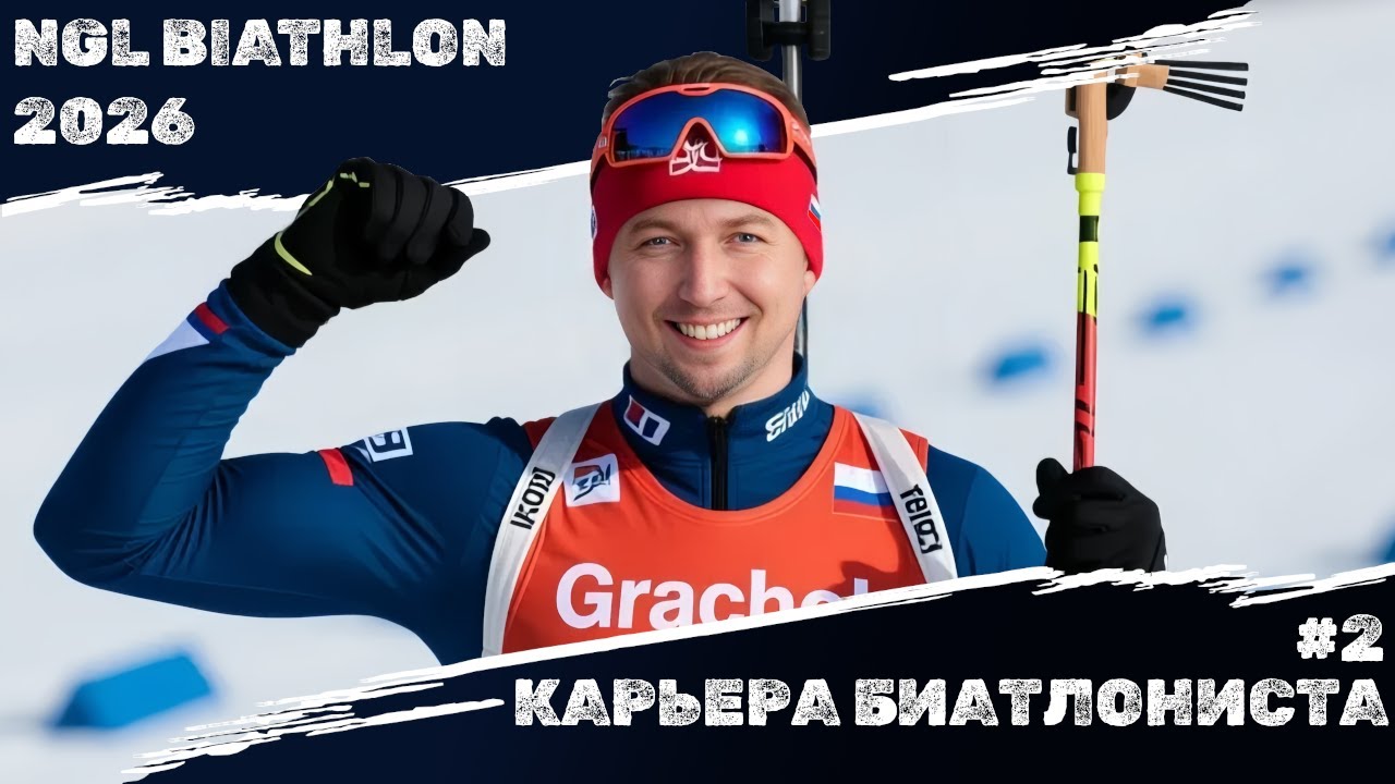 NGL Biathlon 2026 КАРЬЕРА #2 - ПЕРВЫЕ СТАРТЫ ВТОРОГО СЕЗОНА